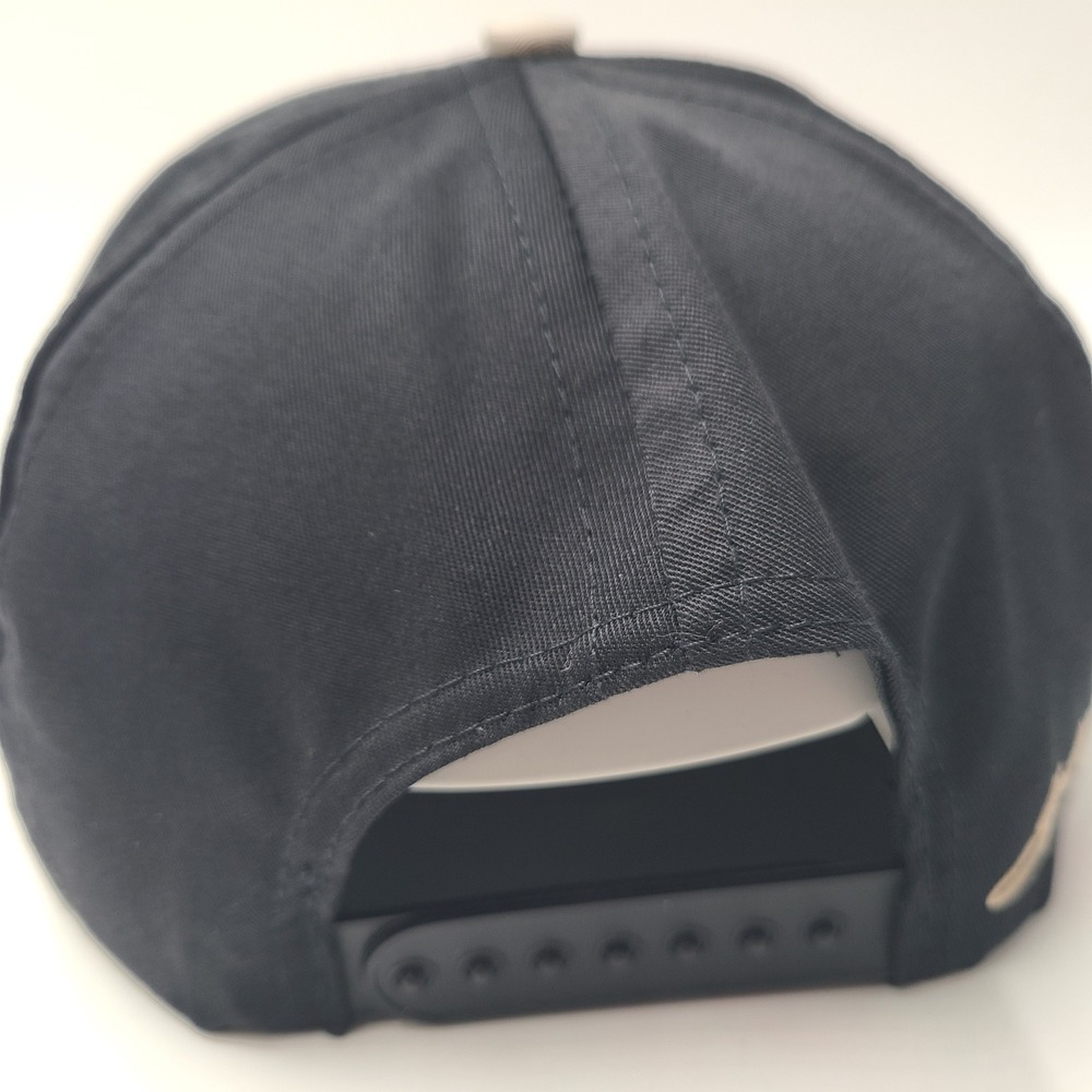 Vintage Los Angeles Raiders Hat Snapback AJD Black Gray NFL Football 80s 90s Men - Picture 9 of 13